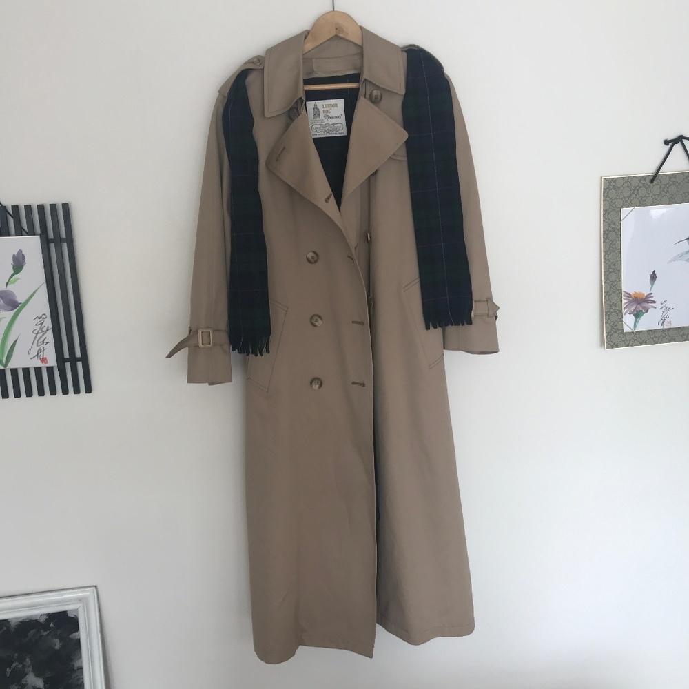 Double Breasted London Fog Jacket